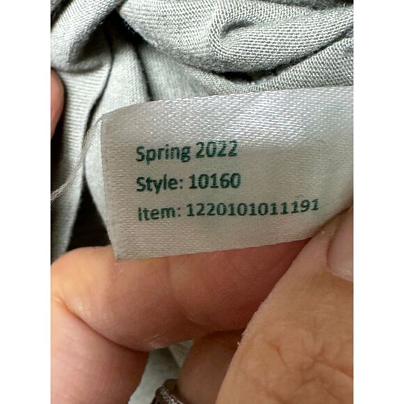 MARINE LAYER Signature Crew Tee Light Olive Green, Sz M - Picture 7 of 8